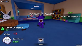 Purple wolf/dog child evidence at 3:04-3:16